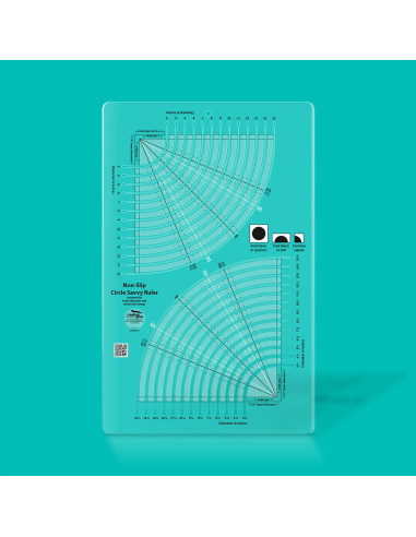 Regla Circle Savvy 11.75" x 18.5" Creative Grids