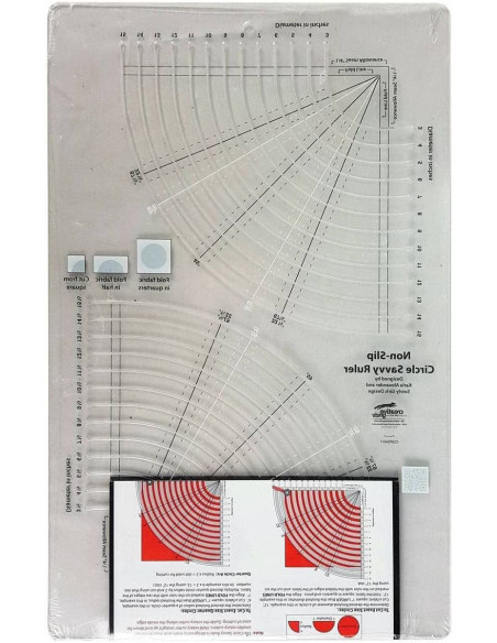 Regla Circle Savvy 11.75" x 18.5" Creative Grids