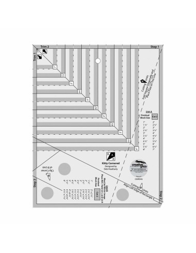 Regla Kitty Cornered Creative Grids
