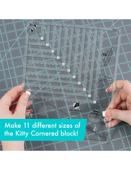 Regla Kitty Cornered Creative Grids
