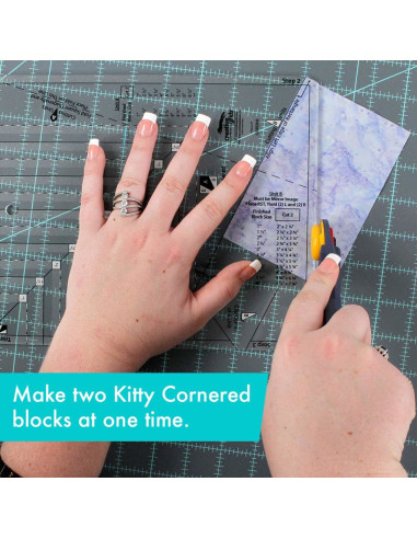 Regla Kitty Cornered Creative Grids