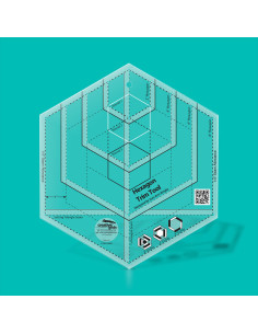 Regla hexágono Trim Tool Creative Grids 2