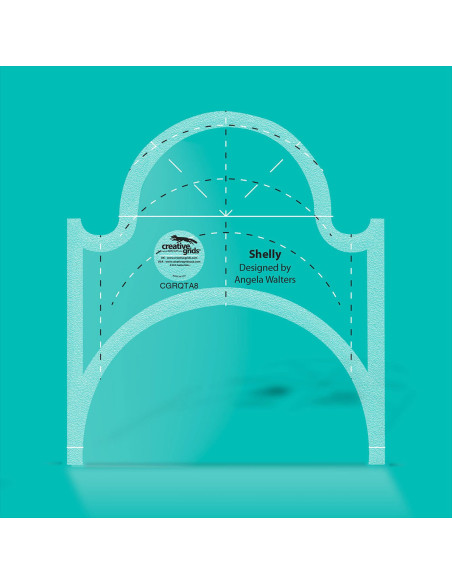 Regla Shelly Herramienta de Acolchado a Máquina Creative Grids