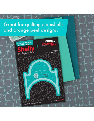 Regla Shelly Herramienta de Acolchado a Máquina Creative Grids