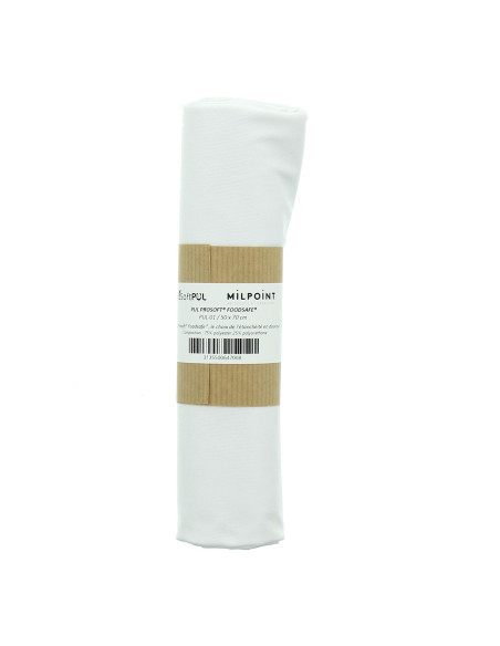 Cupón de tela PUL impermeable 50 x 70 cm - Blanco