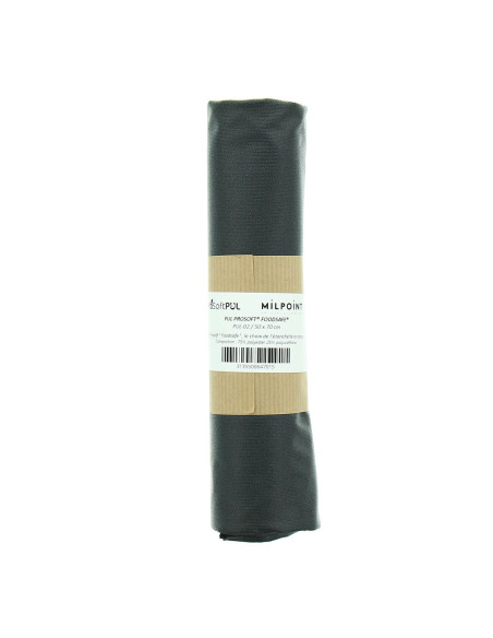 Cupón de tela PUL impermeable 50 x 70 cm - Negro