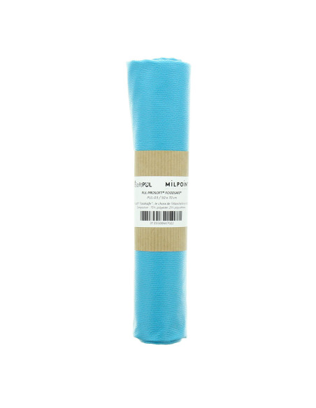 Cupón de tela PUL impermeable 50 x 70 cm - Azul turquesa