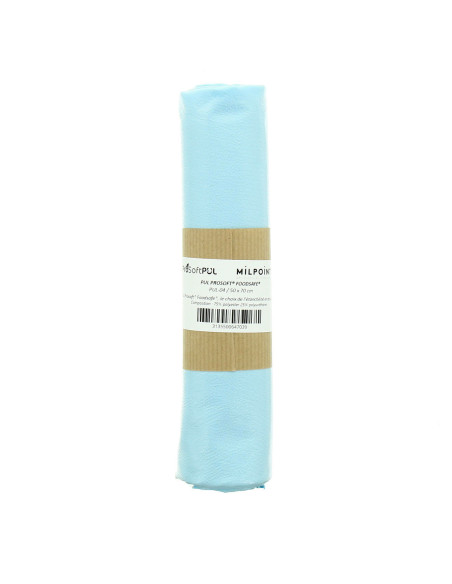 Cupón de tela pul impermeable 50 x 70 cm - Azul cielo