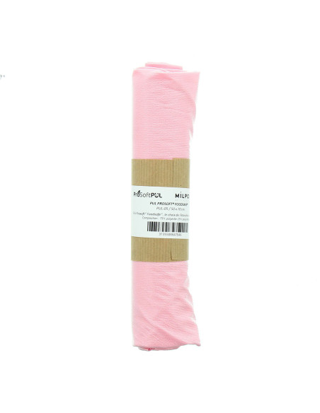 Cupón de tela pul impermeable 50 x 70 cm - Rosa