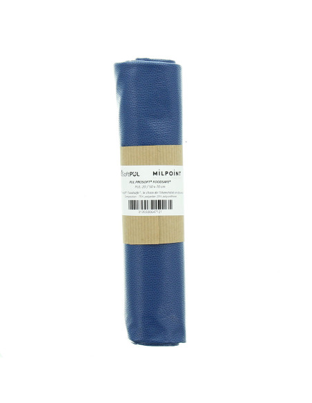 Cupón de tela pul impermeable 50 x 70 cm - Azul marino