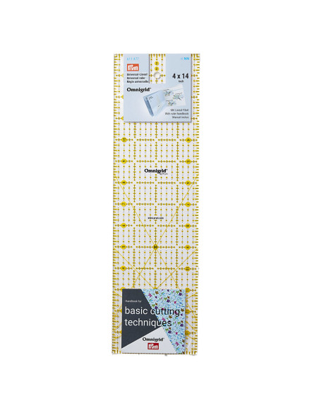 Regla de patchwork Omnigrid 4 x 14 pulgadas