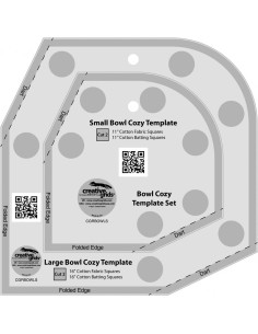 Conjunto de Plantillas de Reglas Bowl Cozy Creative Grids