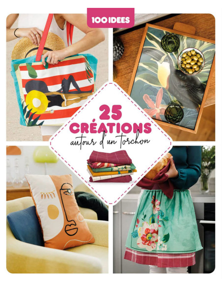 Libro 25 creaciones alrededor de un paño de cocina