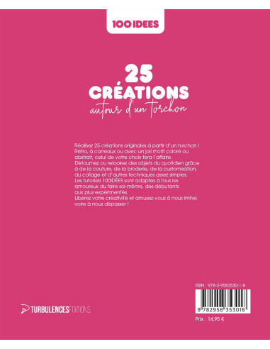 Libro 25 creaciones alrededor de un paño de cocina