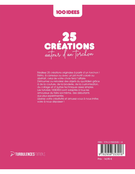 Libro 25 creaciones alrededor de un paño de cocina