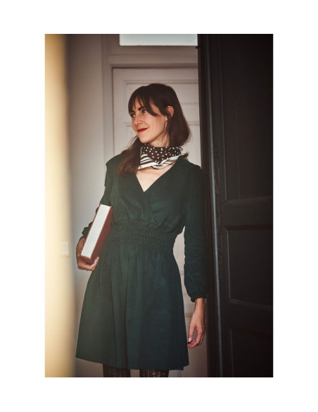 Patrón de blusa, falda y vestido Sifnos - Ikatee
