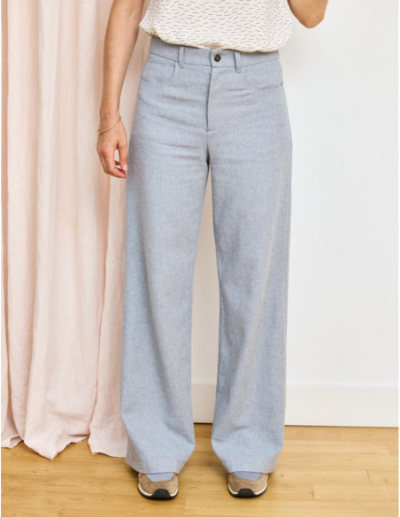 Patrón de pantalón ancho California - Atelier Scämmit