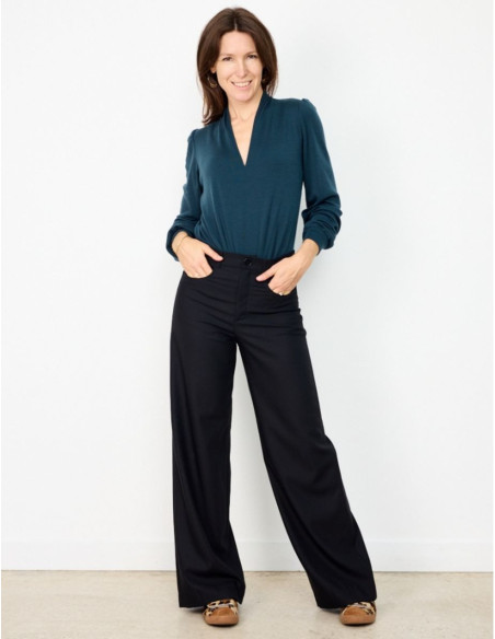 Patrón de pantalón ancho California - Atelier Scämmit