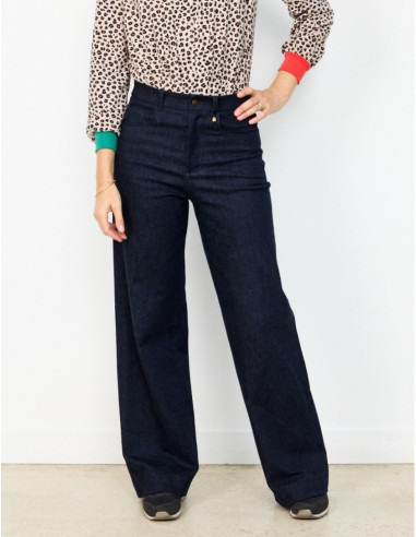 Patrón de pantalón ancho California - Atelier Scämmit