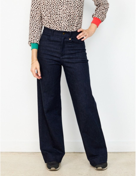Patrón de pantalón ancho California - Atelier Scämmit