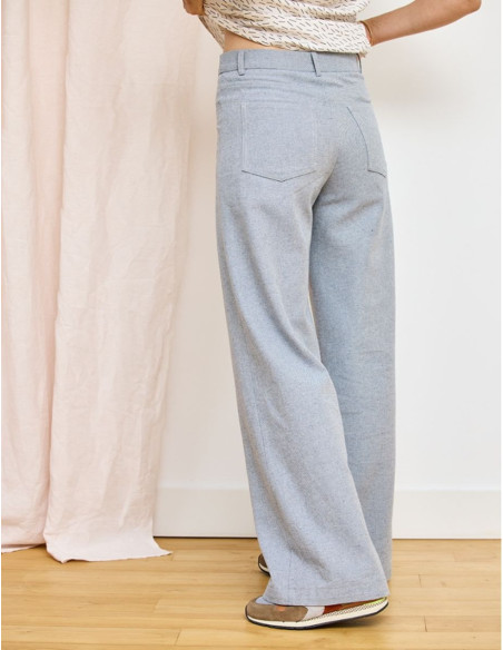 Patrón de pantalón ancho California - Atelier Scämmit