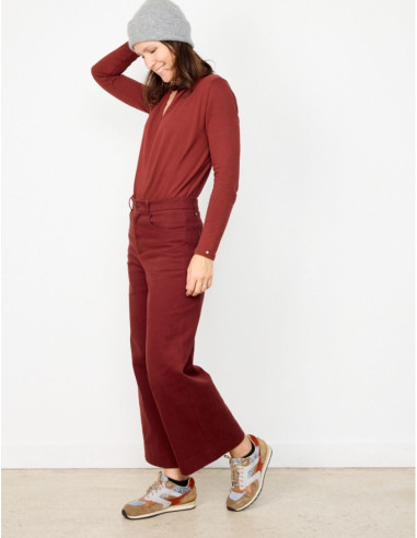 Patrón de pantalón ancho California - Atelier Scämmit