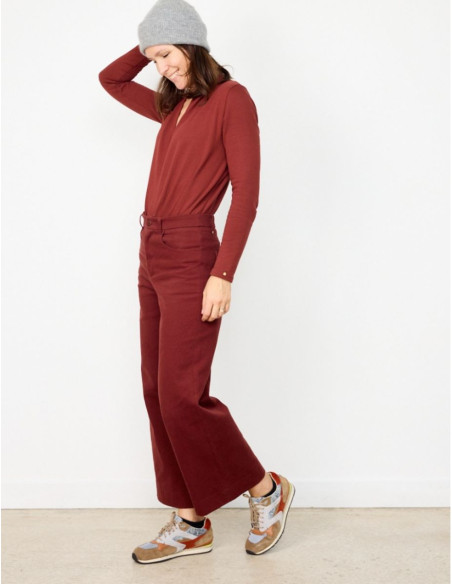Patrón de pantalón ancho California - Atelier Scämmit