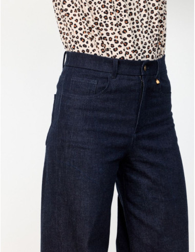 Patrón de pantalón ancho California - Atelier Scämmit