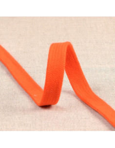 Cordón trenzado plano para sudadera - Naranja