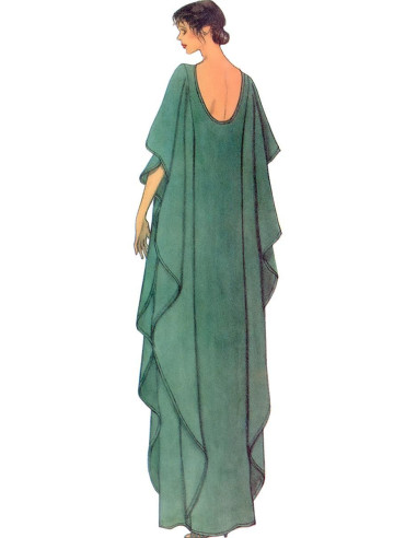 Patrón de caftán - Vogue 1886