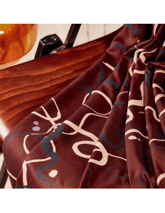 Tejido viscosa Misty Rust - Atelier Brunette