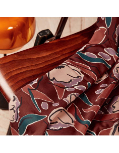 Tejido viscosa Peony Rust - Atelier Brunette