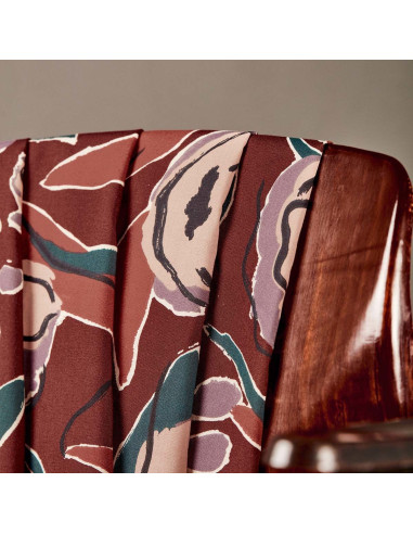 Tejido viscosa Peony Rust - Atelier Brunette