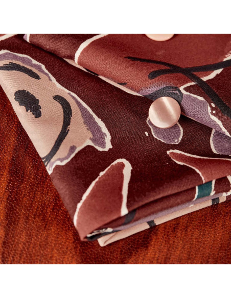 Tejido viscosa Peony Rust - Atelier Brunette