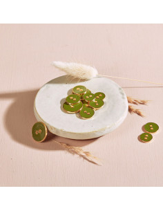 Bouton Joy - Hoja de Matcha