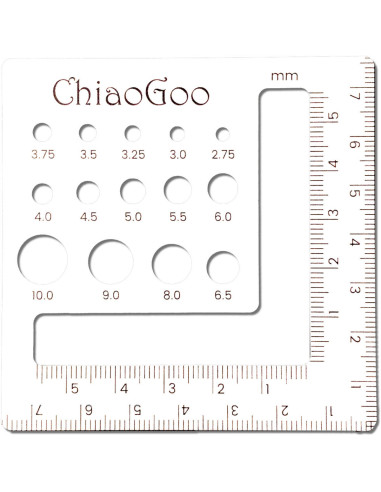 Medidor de agujas ChiaoGoo