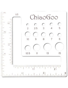 Medidor de agujas ChiaoGoo 2