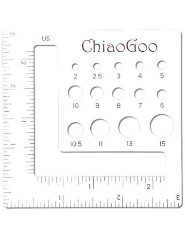 Medidor de agujas ChiaoGoo