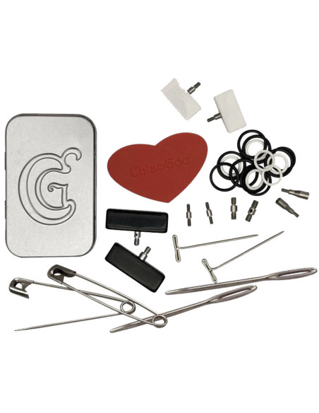 Mini caja de accesorios de tejido ChiaoGoo