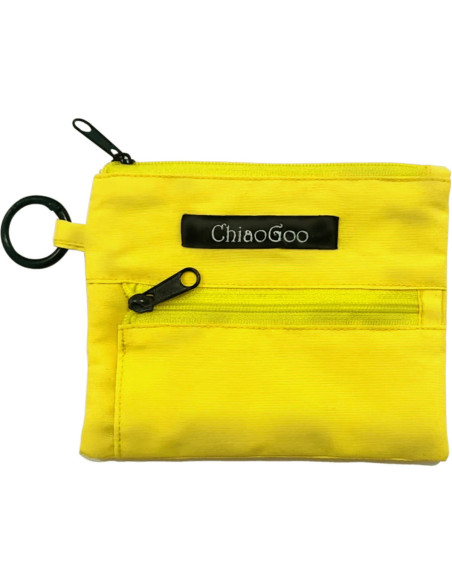 Mini bolsa amarilla para agujas Shorties Large ChiaoGoo