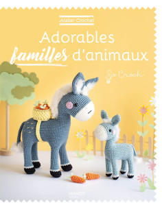 Libro taller de crochet - Adorables familias de animales