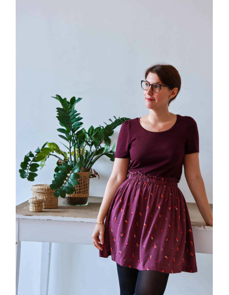 Tejido de crepé de viscosa Rêverie - Lise Tailor