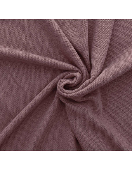 Tejido de punto jersey derecho - Rosa viejo