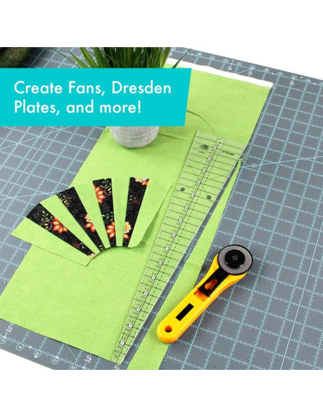 Regla triángulo 10° Creative Grids