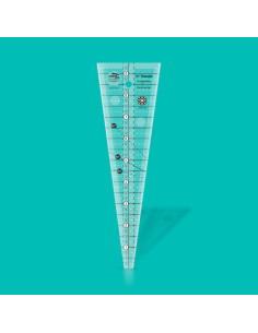 Regla triángulo 15° Creative Grids 2