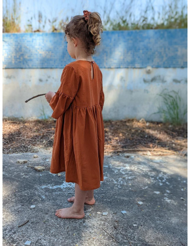 Patrón de vestido bohemio Linotte - Marmaï Patterns