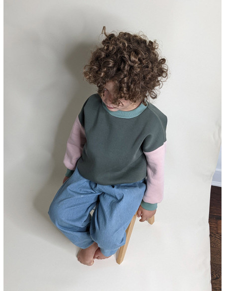 Patrón de sudadera y camiseta oversize Chouette - Marmaï Patterns