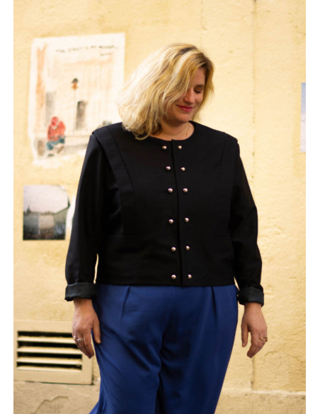 Patrón de chaqueta Metropolis - Maison Fauve