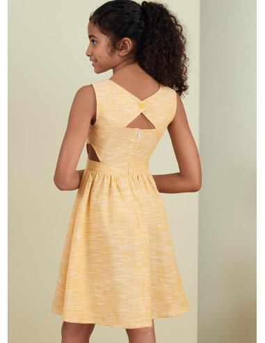 Patrón de vestido, pelele y mono - Butterick 6908