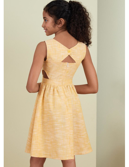 Patrón de vestido, pelele y mono - Butterick 6908
